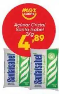 Palomax Açúcar Cristal Santa Isabel 2kg oferta