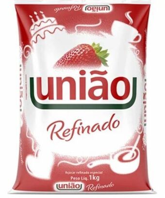 Acucar refinado uniao 1kg