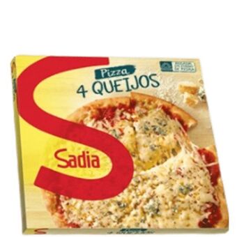 Extrabom Supermercados Pizza sadia quatro queijos 460g oferta