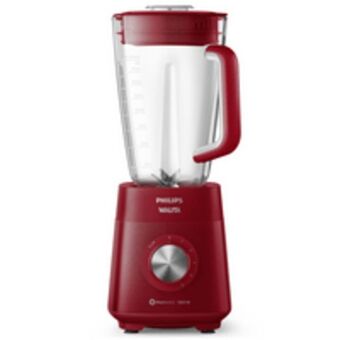Novo Mundo Liquidificador philips walita 5000 series, 5 velocidades + pulsar, 1200w, vermelho - ri2240/40 oferta