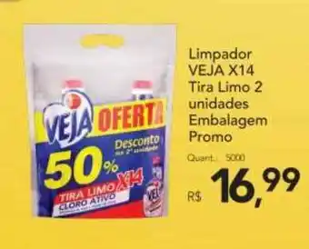 Supermercados Koch Limpador Veja X 14 Tira Limo 2 Unidades Embalagem Promo oferta