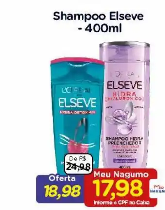 Shampoo elseve 400ml
