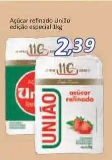 Supermercados Savegnago Açúcar Refinado União Edição Especial 1kg oferta