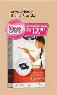 Supermercados Savegnago Arroz Arbóreo Grandi Riso 1kg oferta