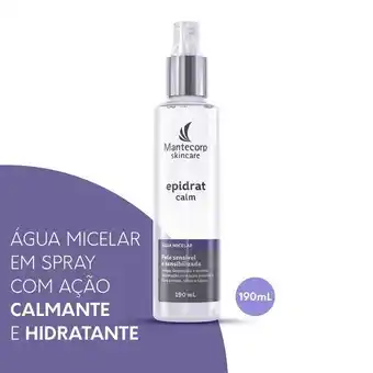 Agua micelar epidrat calm 190ml