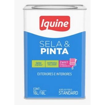 Tinta sela e pinta 18l branco gelo iquine