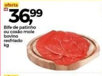 Frangolândia Bife de patinho ou coxao mole bovino resfriado 1kg oferta