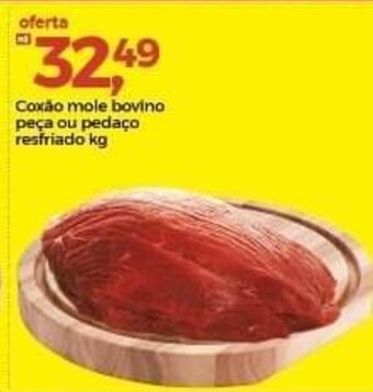 Frangolândia Coxao mole bovino peca ou pedaco resfriado 1kg oferta
