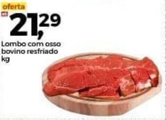 Frangolândia Lombo com osso bovino resfriado 1kg oferta
