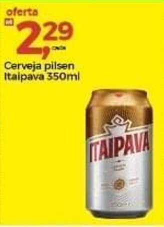 Frangolândia Cerveja pilsen Itaipava 350ml oferta