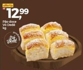 Frangolândia Pao doce Vo Dede 1kg oferta