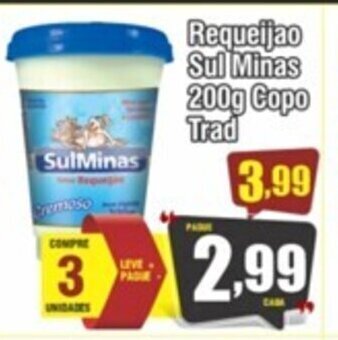 Requeijao Sulminas Copo 200g