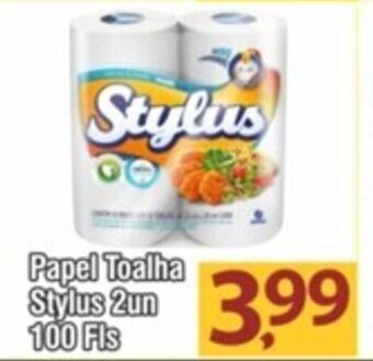 Papel toalha Stylus 2un 100 fls