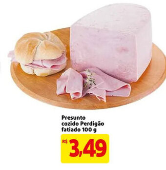 Mercado Extra Presunto Cozido Perdigao fatiado 100g oferta