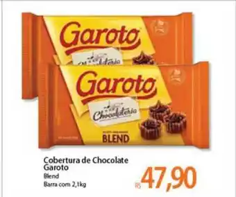 Atacadão Cobertura De Chocolate Garoto Blend 2.1kg oferta