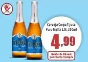 Superbom Bauru Cerveja Copa Tijuca puro malte ln 350ml oferta
