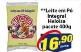 Vencedor Atacadista Leite em po Integral Heloisa pacote 400g oferta