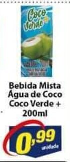 Vencedor Atacadista Bebida Mista Agua de Coco Coco Verde + 200ml oferta