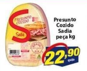Vencedor Atacadista Presunto Cozido Sadia peca 1kg oferta