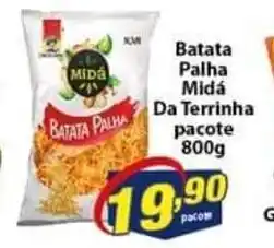 Vencedor Atacadista Batata Palha Mida Da Terinha pacote 800g oferta