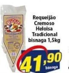 Vencedor Atacadista Requeijao Cremoso Heloisa Tradicional bisnaga 1.5kg oferta
