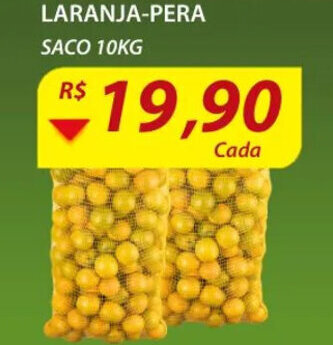 Assaí Atacadista Laranja Pera saco 10kg oferta