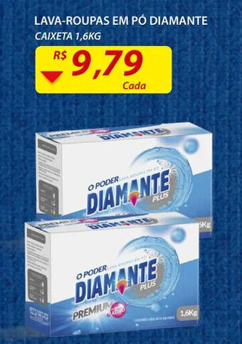 Lava roupas em po Diamante 1.6kg
