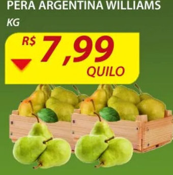 Assaí Atacadista Pera Argentina Williams 1kg oferta