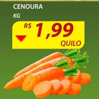 Assaí Atacadista Cenoura 1kg oferta