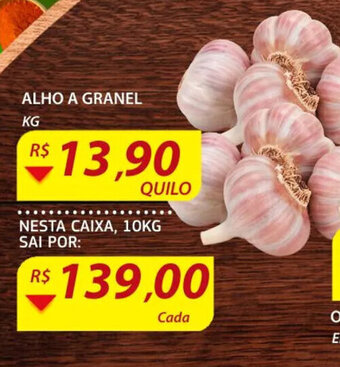 Assaí Atacadista Alho a granel 1kg oferta