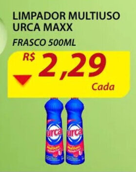 Assaí Atacadista Limpador Multiuso Urca Maxx 500ml oferta