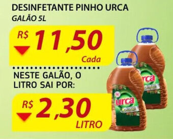 Assaí Atacadista Desinfetante Pinho Urca 5L oferta