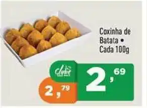 Supermercados Pague Menos Coxinha De Batata 100g oferta