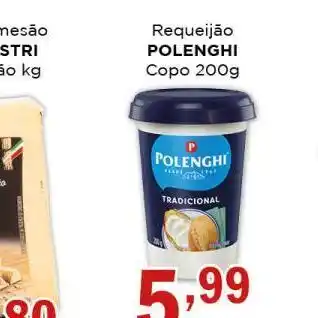 Supermercados Mundial Requeijão oferta