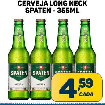 Dom Atacadista Cerveja long neck spaten oferta