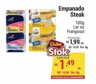 Empanado steak