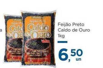 Feijão preto caldo de ouro