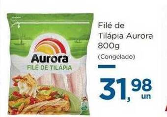 Super São Luiz Filé de tilápia aurora oferta