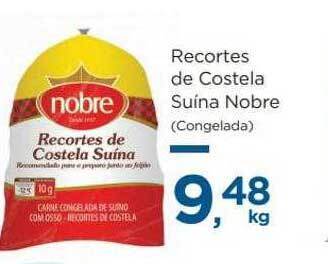 Super São Luiz Recortes de costela suina nobre oferta