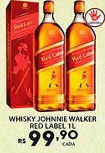 Supermercado Porecatu Whisky johnnie walker red label oferta