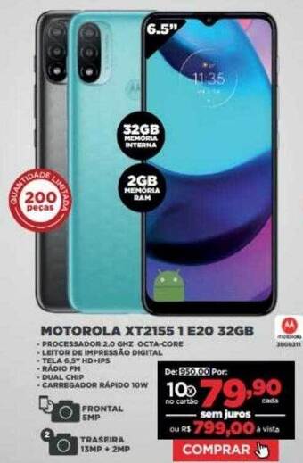 Móveis Simonetti Motorola xt2155 1 e20 32gb oferta