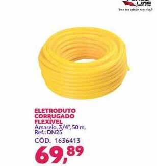 Telhanorte Eletroduto corrugado flexivel oferta