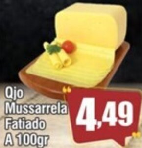 Qjo Mussarela Fatiado 100g