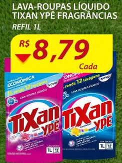 Assaí Atacadista Lava roupas liquido tixan Ype Frag 1L oferta