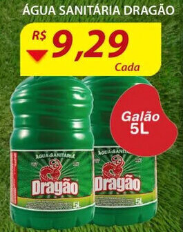 Assaí Atacadista Agua sanitaria Dragao 5L oferta