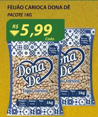 Assaí Atacadista Feijao Carioca Dona De 1kg oferta