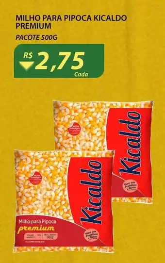 Assaí Atacadista Milho para Pipoca Kicaldo Premium 500g oferta