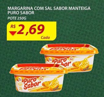 Margarina com sal sabor Mantiega Puro Sabor 250g