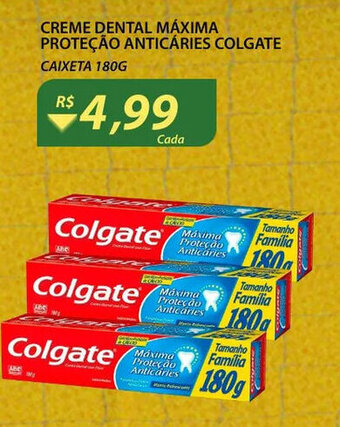 Assaí Atacadista Creme Dental Maxima Protecao Anticaries Colgate 180g oferta