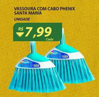 Assaí Atacadista Vassoura com cabo Phenix Santa Maria oferta